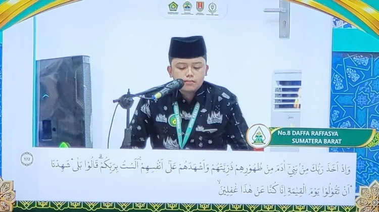 Hari Pertama MTQ Nasional XXXI, 12 Peserta Sumbar Mulai Perjuangkan Prestasi