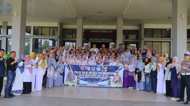 Polisi Cilik SDIT Madani Payakumbuh Ikut Lomba Pocil Tingkat Polda Sumbar