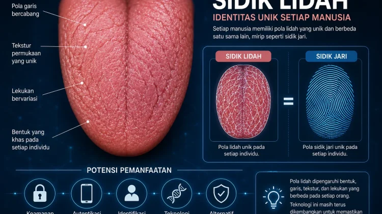 Sidik Lidah, Identitas Unik yang Bisa Membedakan Setiap Manusia