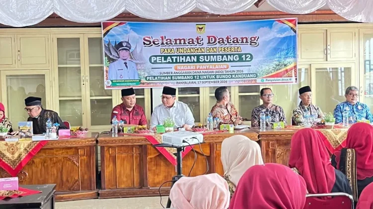 Wabup Tanah Datar Buka Pelatihan "Sumbang Duo Baleh"
