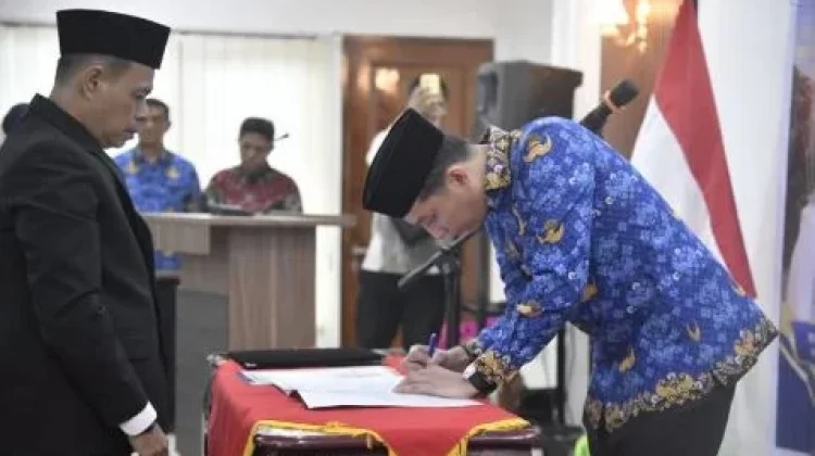 Wali Kota Sawahlunto Lantik Direktur PDAM Periode 2026–2031