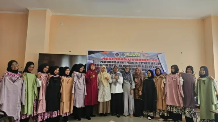 UNP Kembangkan Unit Produksi Tata Busana Jadi Inkubator Bisnis Fashion Mahasiswa