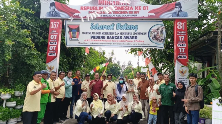 RT di Padang Semakin Inovatif Jaga Kebersihan Lingkungan