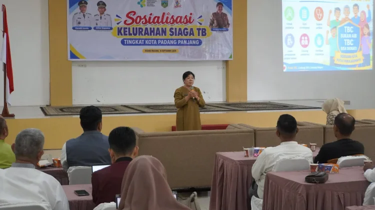 Pemko Padang Panjang Libatkan Masyarakat Percepat Eliminasi TBC