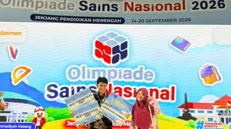 SMAN 1 Sumbar Raih Emas OSN 2026 Bidang Kebumian