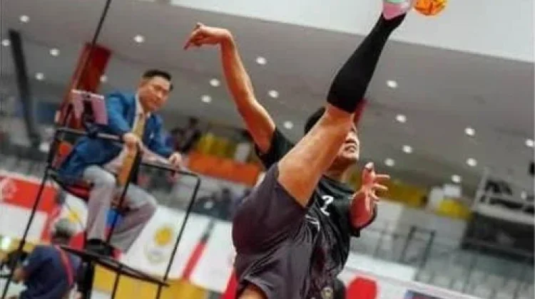 Syamsul Akmal Perkuat Timnas Sepak Takraw Indonesia Hadapi Korea