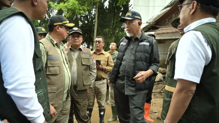 Menko PMK Tinjau Dampak Galodo Solok, Pemerintah Perkuat Penanganan dan Mitigasi