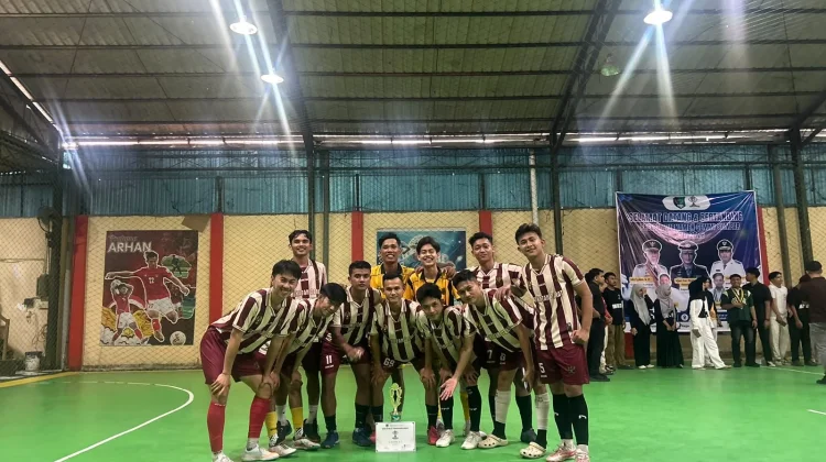 Tim Futsal Korem 032/Wirabraja Sabet Gelar Juara Semmi Sumbar Cup 2026