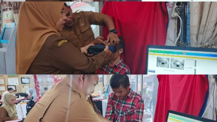 Disdukcapil Berikan Pendampingan Perekaman KTP-el Bagi Penyandang Disabilitas