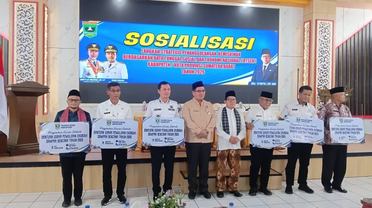 KPM Padang Pariaman Terima Bantuan Pemulihan Usaha