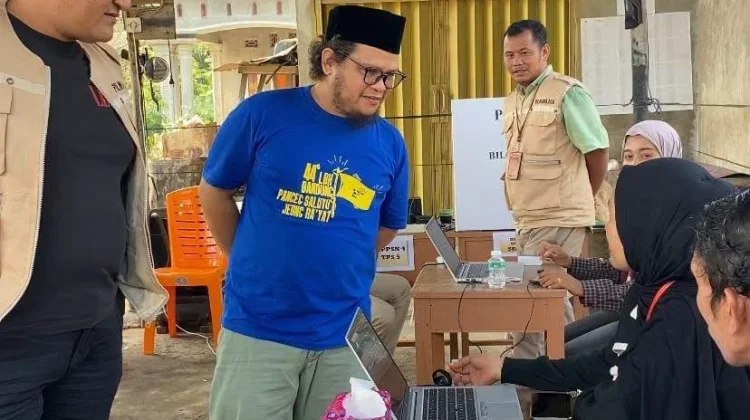 Wabup dan Sekda Pantau Pilwana Elektronik di Enam Nagari Sungai Aur