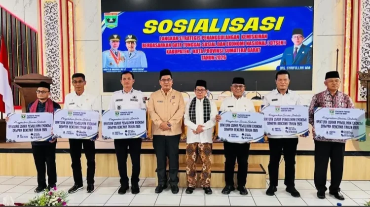 53 KPM Pasbar Dapat Bantuan Pulihkan Usaha Pascabencana