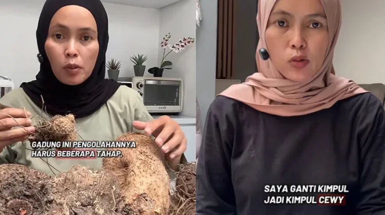 Kita Ganti Jadi Kimpul: Konten TikTok Ibu Tin yang Bikin Umbi Lokal Viral