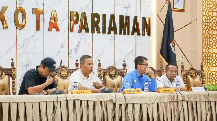 Wawako Pariaman Pimpin Rapat Konsolidasi Tim Kontingen Porprov 16 Sumbar