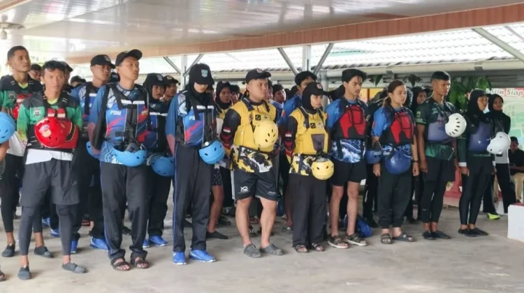 Sebanyak 168 Atlet Bersaing di Arung Jeram Porprov XVI Sumbar di Kabupaten Pasbar