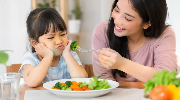 Bukan Dipaksa, Ini Cara Bikin Anak Mau Makan Sayur