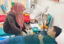 Pemkot Padang Panjang Ajak ASN  Berdonor Darah