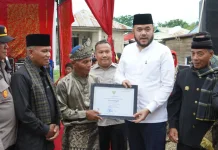 Masyarakat Sungai Pisang Gelar Limau Barongge jelang Ramadan