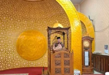 Bupati Yulianto Awali Ramadan Bersama Jamaah di Masjid Agung