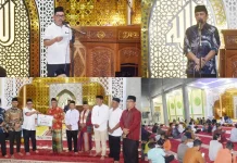 TSR Pemprov Kunjungi Masjid Raya Kampung Baru Pariaman