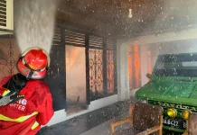 Satu Rumah Permanen di Kuranji Padang Terbakar