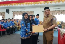 Sebanyak 79 Kepala Sekolah di Pasaman Barat Terima SK Penempatan dan Penugasan