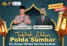 Polda Sumbar Ajak Warga Hadiri Tabligh Akbar