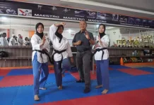 Atlet Taekwondo Sumbar Tetap Latihan Bulan Ramadan