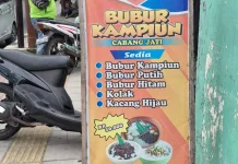 Takjil Bubur Kampiun yang menggoda