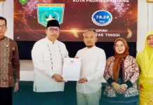 Padang Panjang Raih Opini Kualitas Tinggi Ombudsman