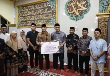 Pemprov Sumbar Safari Ramadan ke Masjid Nurul Islam Kota Pariaman