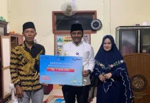 TSR Pasaman Barat Sambangi Bandarejo, Salurkan Hibah Rp15 Juta