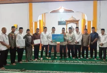 TSR Pasbar Serap Aspirasi dan Salurkan Bantuan Masjid Gunung Sangkur