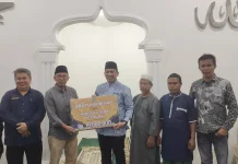 TSR Padang Panjang Serahkan Bantuan ke Musala Quba Pita