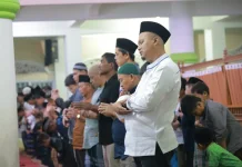 Masjid Nurul Falah Andaleh Baruah Tanah Datar kini Terus Membenahi Fasilitas