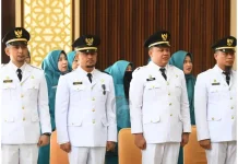 Bupati Sijunjung Benny Dwifa Lantik Empat Camat Baru