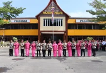 Sertijab Polresta Padang, Tiga Kapolsek Berganti