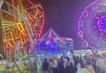 Pasar Malam Pantai Padang Diserbu Pengunjung