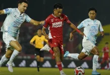 Semen Padang Ditahan Imbang Sepuluh Pemain PSIM Yogyakarta