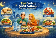 Perhatikan Asupan Sahur, Ini Tips Sehat agar Puasa Tetap Bertenaga