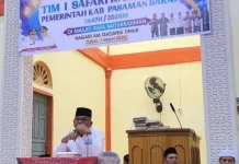 Safari Ramadan Aia Gadang Timur Pasbar, Perkuat Kebersamaan Pemerintah & Warga