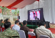 Diresmikan Presiden, Jembatan Gantung Merah Putih Buka Akses Warga