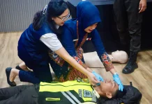 Penyuluhan Kesehatan Sambut Angkutan Lebaran KAI Sumbar