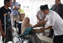 OKP Garuda KPP-RI Tanah Datar Serahkan Bantuan untuk Penyandang Disabilitas