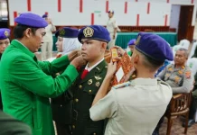 Universitas Andalas Gelar Sertijab Komandan Menwa