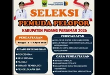 Pemkab Padang Pariaman Gelar Seleksi Pemuda Pelopor 2026