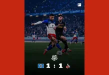 Duel Seru Hamburg vs Köln Berakhir Imbang