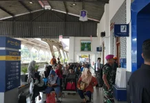 Sebanyak 27 Ribu Tiket Kereta Api di Angkutan Lebaran di Sumbar Sudah Terjual