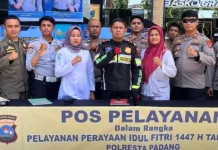 Polresta Padang Tinjau Kesiapan Pospam & Posyan Operasi Ketupat Singgalang 2026