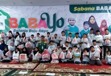 Lazis Mum Padang Gelar Program Babayo Hadirkan Kebahagiaan Sambut Lebaran